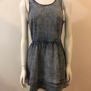 TopShop Denim Moto dress US sz. 6. Great Condition!